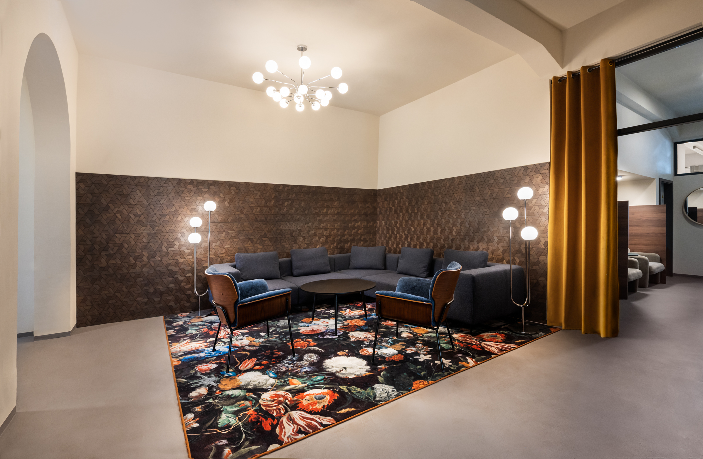 Innenansicht des Hiserlein Event Space